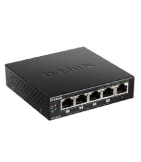 Switch 5 puertos 10 - 100 - 100 poe 60w d - link