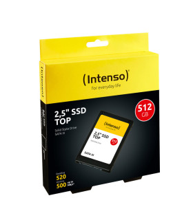 Disco duro interno solido ssd intenso top performance 512gb 2.5 pulgadas sata3