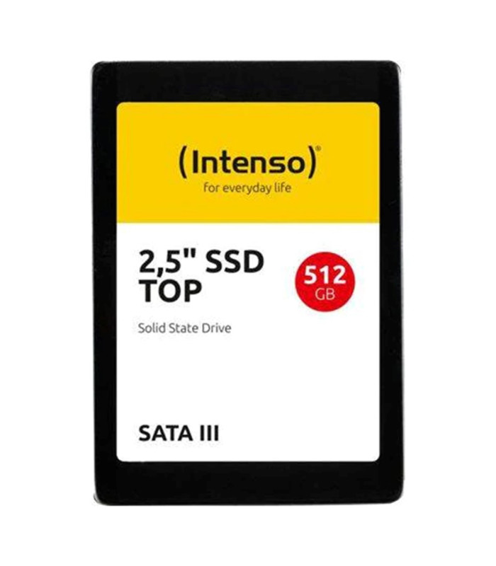 Disco duro interno solido ssd intenso top performance 512gb 2.5 pulgadas sata3