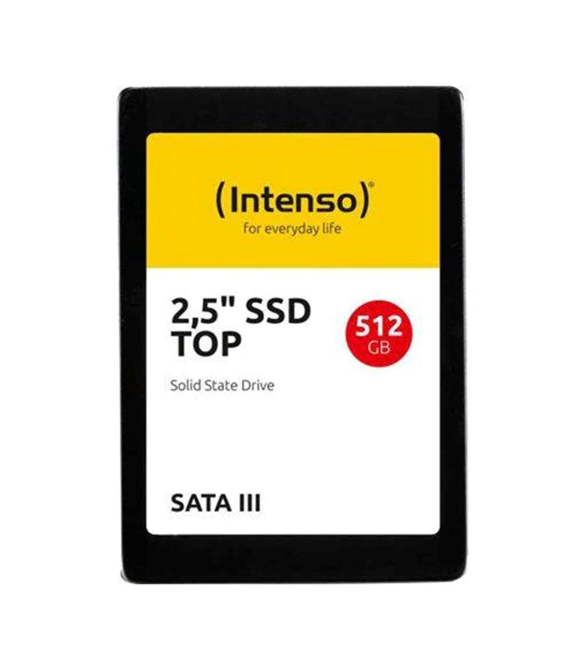 Disco duro interno solido ssd intenso top performance 512gb 2.5 pulgadas sata3