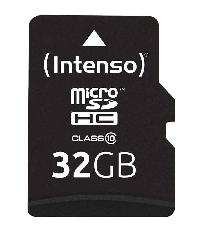 Tarjeta memoria micro sd intenso 32gb cl10 + adaptador sd