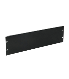Panel frontal ciego para armario rack 19  pulgadasphasak 3u negro