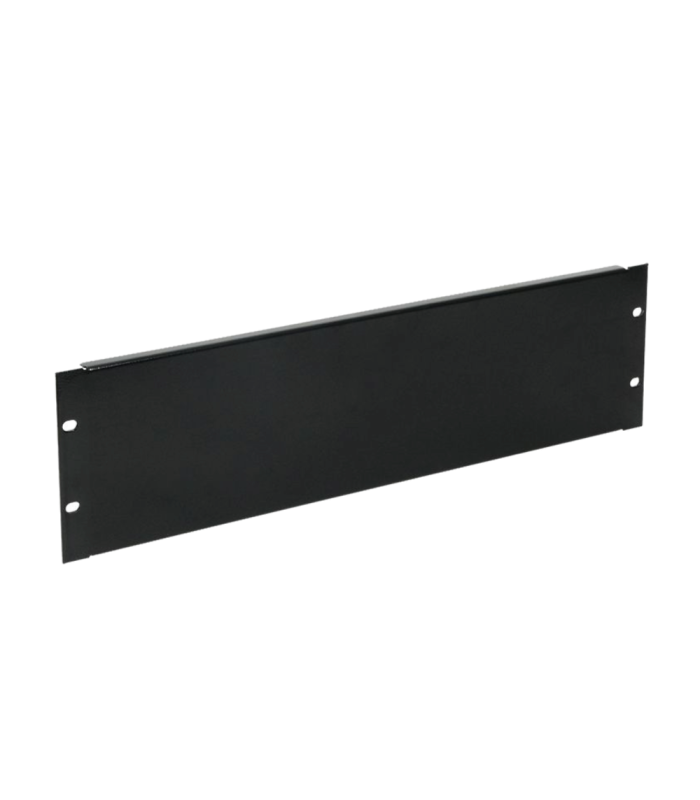 Panel frontal ciego para armario rack 19  pulgadasphasak 3u negro
