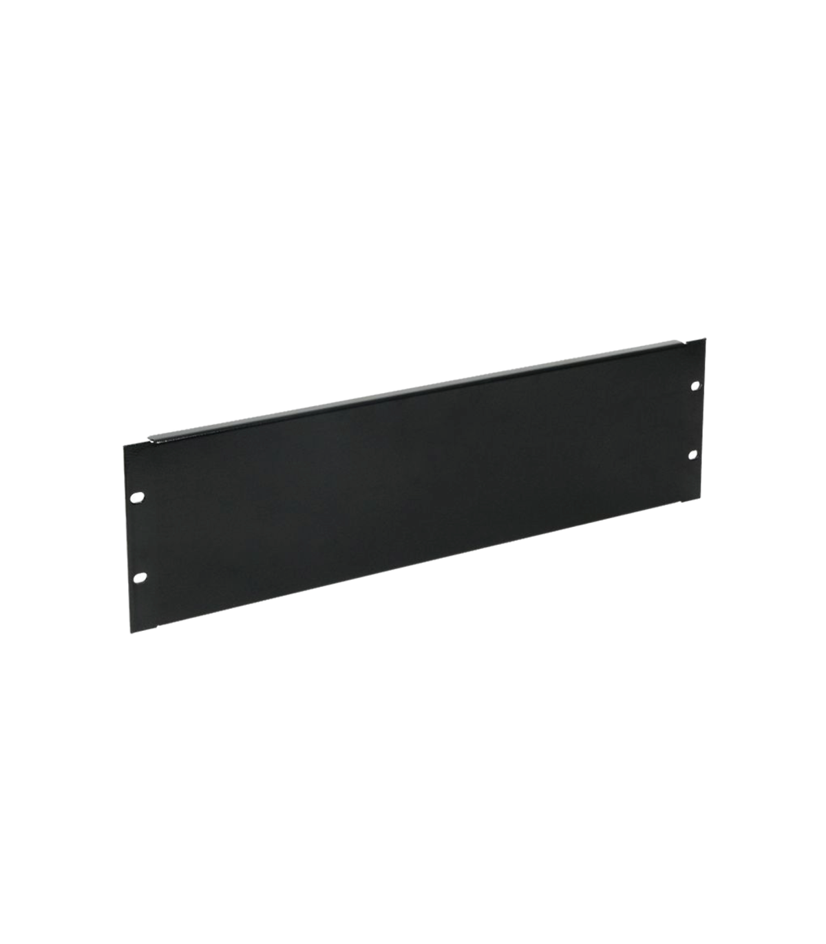 Panel frontal ciego para armario rack 19  pulgadasphasak 3u negro