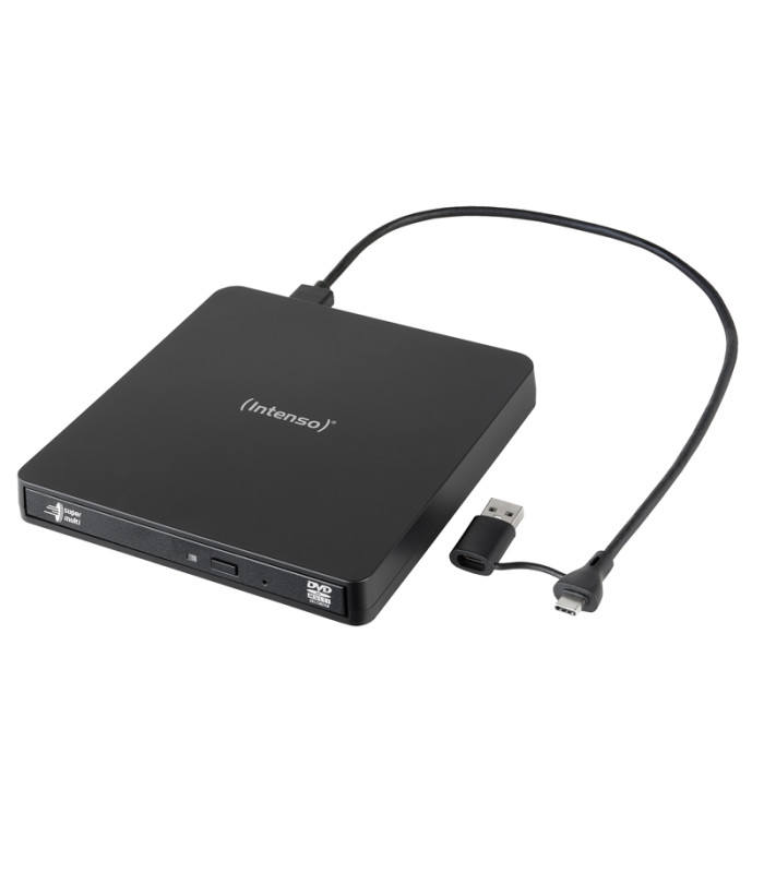 Regrabadora externa cd - dvd intenso usb 3.2 eod 400d