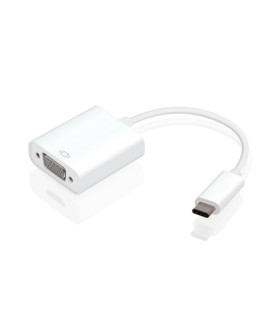 Cable adaptador ewent usb tipo c a vga - macho - hembra