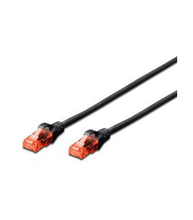 Cable red ewent latiguillo rj45 utp cat6 2m negro