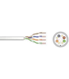 Bobina  cable de red ewent ew - mat - 6u - r - 305 - s cat 6 u - utp awg23 - 1 cca 305mt rigido