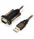Cable convertidor ewent ew1116 de usb a serial macho - macho