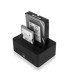 Estacion de acoplamiento ewent para unidad de disco duro y de estado solido sata 2.5 pulgadas y 3.5 pulgadas -  usb 3.0