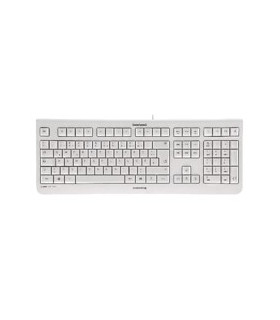 Teclado cherry kc 1000 silencioso usb ultra slim blanco