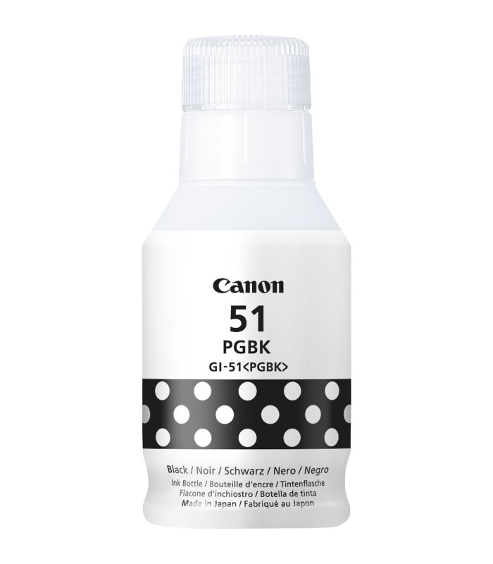 Cartucho tinta canon negro gi - 51pgbk 135ml pixma 6000 paginas