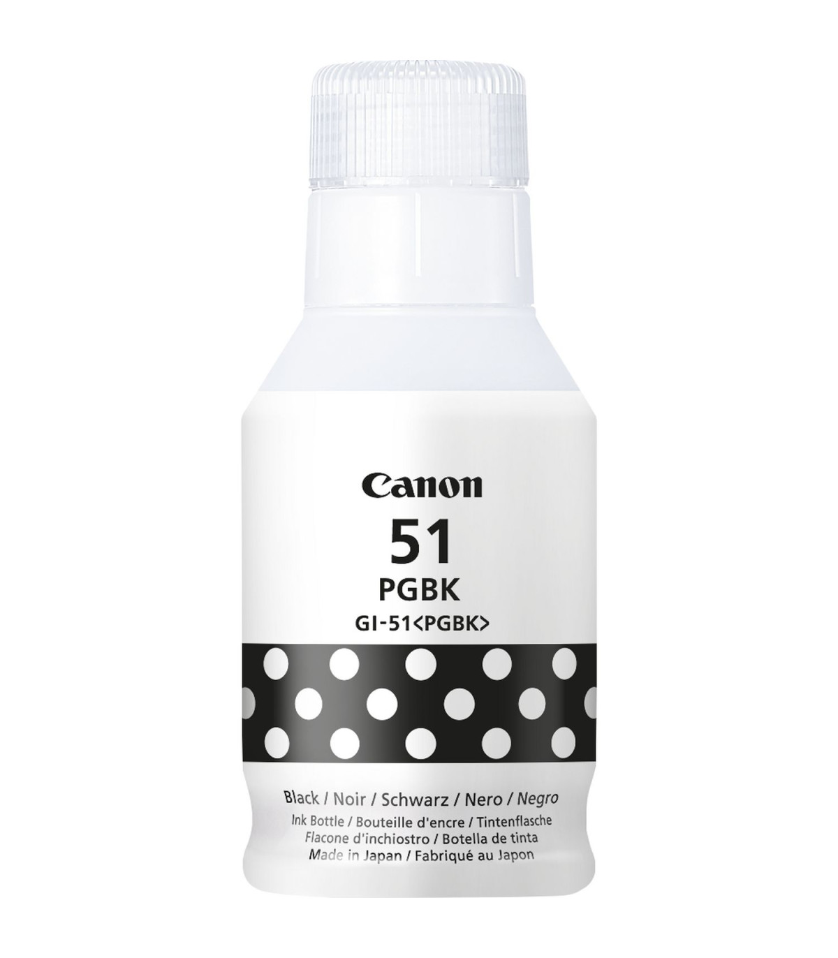 Cartucho tinta canon negro gi - 51pgbk 135ml pixma 6000 paginas