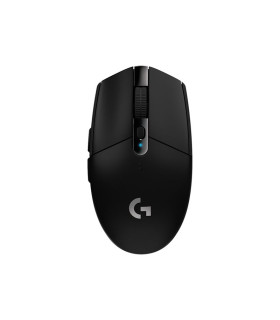 Mouse raton logitech g305 lightspeed optico wireless inalambrico 12000ppp 6 botones negro