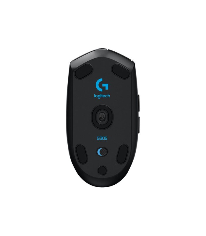 Mouse raton logitech g305 lightspeed optico wireless inalambrico 12000ppp 6 botones negro