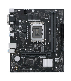 Placa base asus intel prime h610m - r d4 m - atx -  2x ddr4 -  4x sata3 -  2x usb 3.2 -  2x usb 2.0 90mb1b40 - m0ecy0