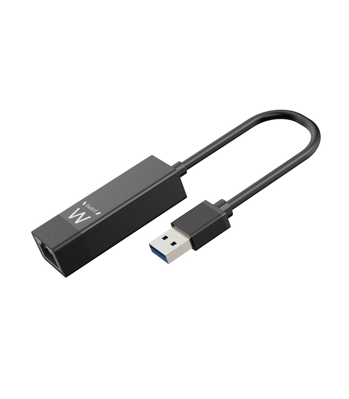 Adaptador usb 3.2 a rj45 ewent ew1017 macho -  hembra - negro