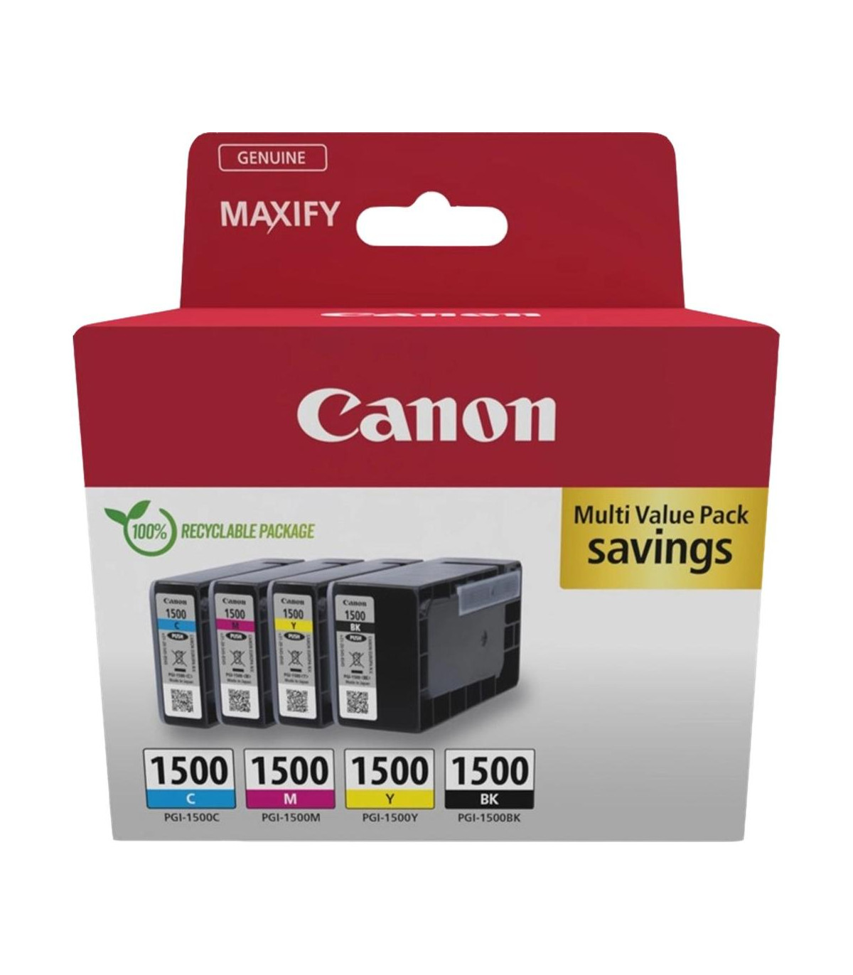 Multipack canon pgi - 1500 b - c - m - y