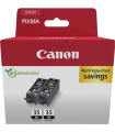 Cartucho tinta canon pgi - 35 twin pack