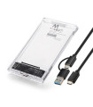 Carcasa ewent ew7064 para ssd 2.5 pulgadas - usb tipo c