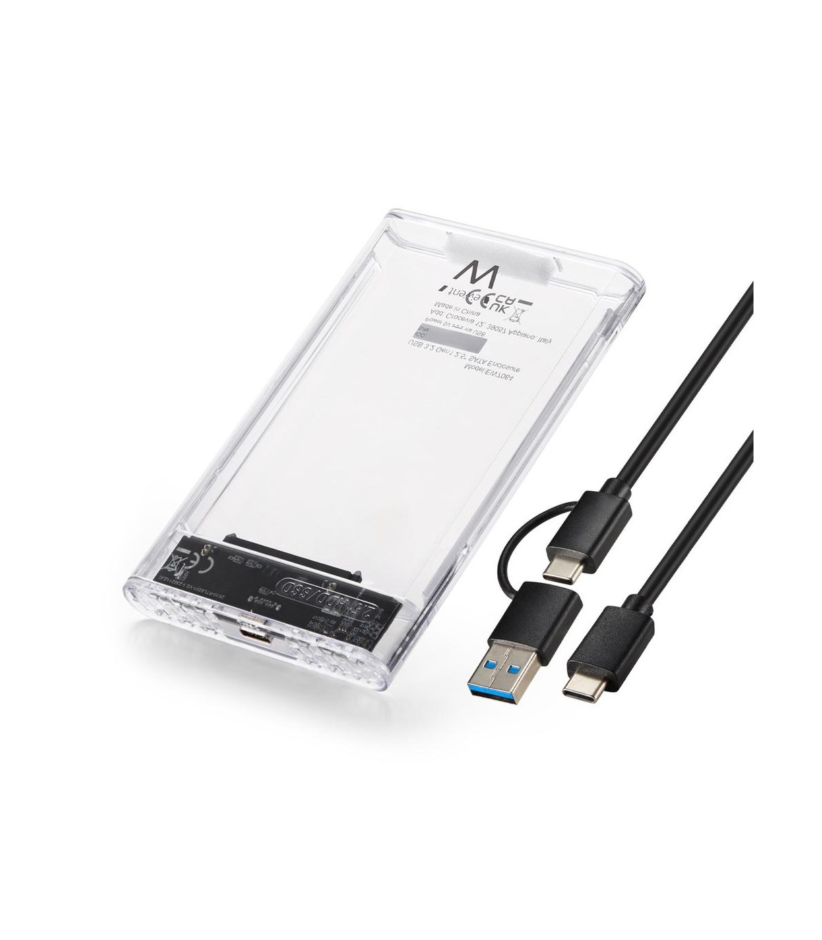 Carcasa ewent ew7064 para ssd 2.5 pulgadas -  usb tipo c