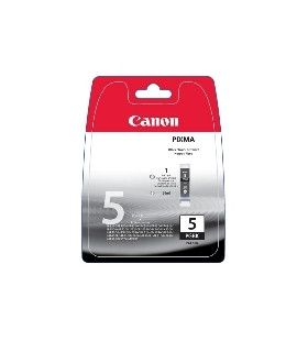 Cartucho tinta canon pgi 5 negro pigmentado 26ml pixma 4200 -  5200 mp 500 -  800 blister