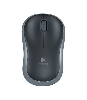 Mouse raton logitech m185 optico wireless inalambrico gris 2.4ghz