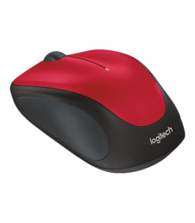 Mouse raton logitech m235 optico wireless inalambrico rojo