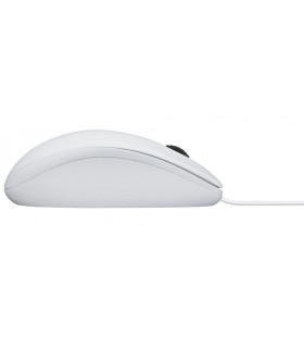 Mouse raton logitech b100 optico usb 2.0 blanco