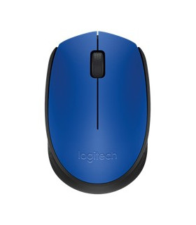 Mouse raton logitech m171 optico wireless inalambrico azul