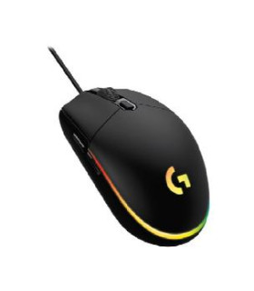 Mouse raton logitech g203 lightsync negro gaming 8.000 dpi 6 botones