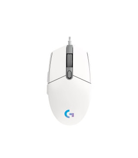 Mouse raton logitech g102 lightsync blanco gaming 8.000 dpi 6 botones