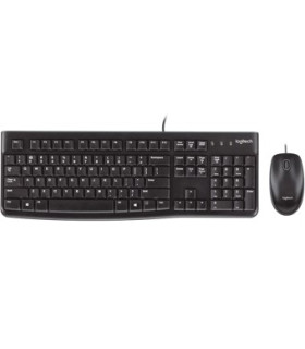 Teclado + mouse logitech mk120 usb 2.0 frances