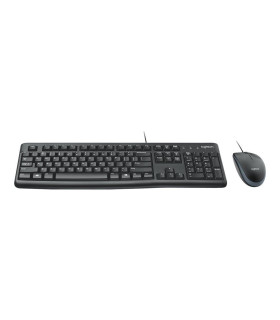 Teclado + mouse logitech mk120 usb 2.0 frances
