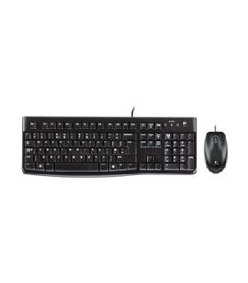 Teclado + mouse logitech mk120 usb 2.0 ingles