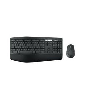 Teclado + mouse logitech mk850  bluetooth negro