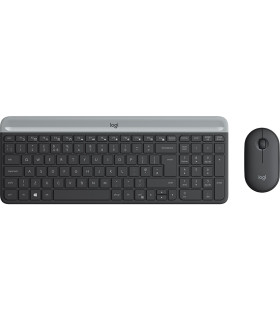Teclado + mouse logitech mk470 wireless inalambrico