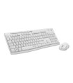 Teclado + mouse logitech mk295 silent blanco wireless inalambrico