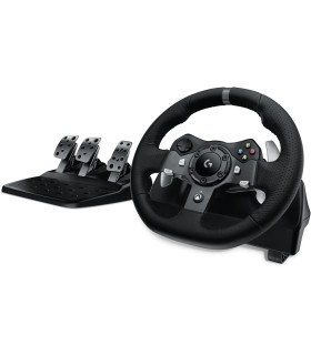 Volante logitech g920 gaming driving force racing wheel para pc & xbox