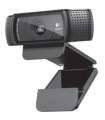 Webcam logitech c920 negra full hd 1080p 15mp