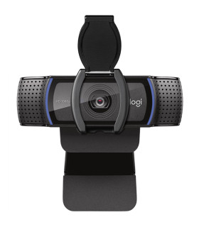 Webcam logitech c920s pro 1080p - 30fps con tapa de seguridad