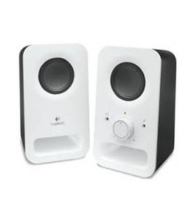 Altavoces logitech z150 2.0 -  blancos -  6w
