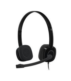 Auriculares con microfono logitech headset h151