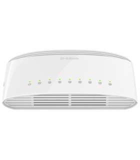 Switch d - link 8 ptos 10 - 100 - 1000 no gestionable