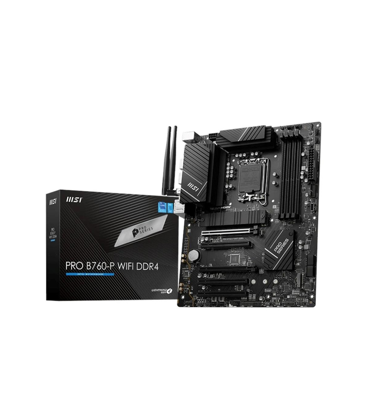Placa base msi 1700 pro b760 - p wifi ddr4