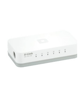 Switch 5 puertos 10 - 100 mb soho d - link