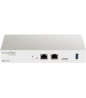 Hub d - link dnh - 100 nuclias connect inalambrico 1 puerto gigbabit ethernet 10 - 100 - 1000 1 puerto de consola 1 usb 1 micro 