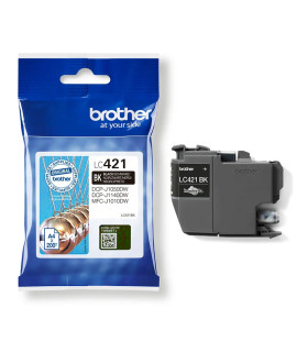 Cartucho tinta brother lc421bk negro 200 paginas