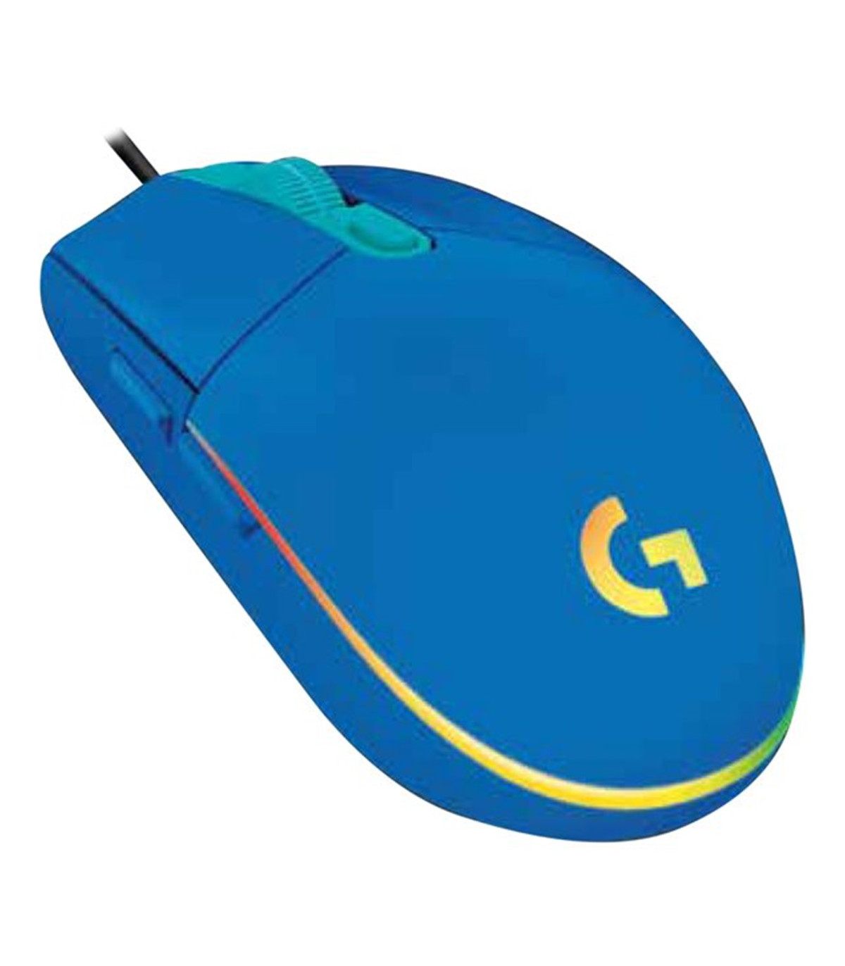 Mouse raton logitech g102 lightsync azul gaming 8.000 dpi 6 botones