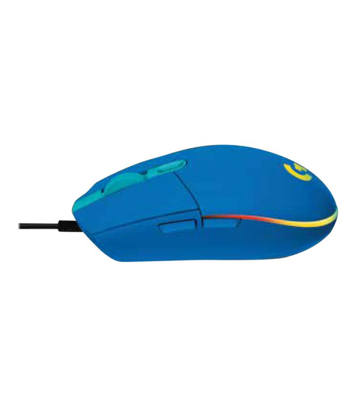 Mouse raton logitech g102 lightsync azul gaming 8.000 dpi 6 botones